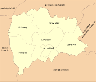 <span class="mw-page-title-main">Malbork County</span> County in Pomeranian Voivodeship, Poland