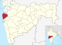 Location of Palghar District की स्थिति