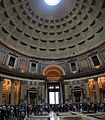 Oculus and interior of the Pantheon