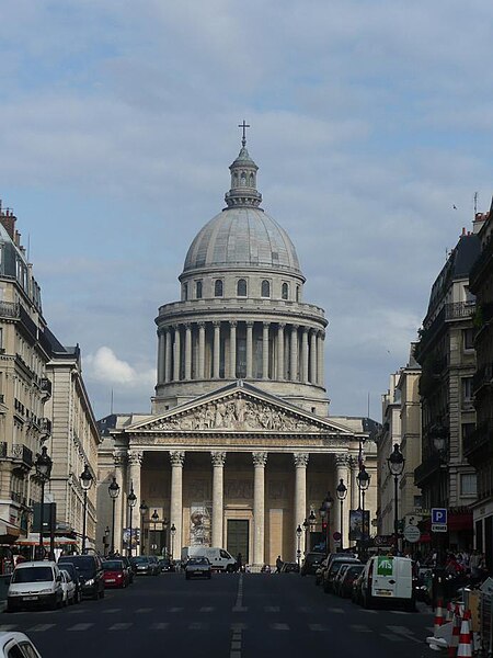 File:Paris 75005 Rue Soufflot and Panthéon portico.jpg