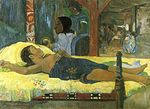 Paul Gauguin: La naissance du Christ le Fils de Dieu («Fødselen til Jesus, Guds sønn», 1896)
