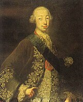 Grand Duke Petr Fedorovich by Grooth (1740s, Russian museum)