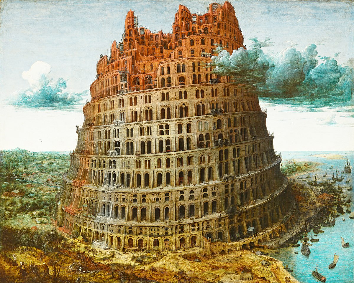 Eines der grössten Übel der Welt:  Die Große Zahl - Seite 3 1200px-Pieter_Bruegel_the_Elder_-_The_Tower_of_Babel_%28Rotterdam%29_-_Google_Art_Project_-_edited