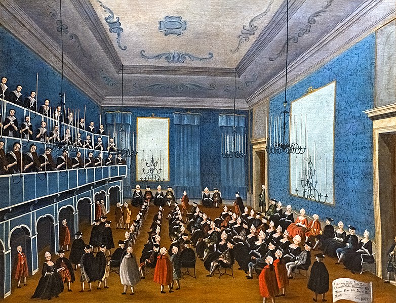 File:Pinacoteca Querini Stampalia - La cantata delle orfanelle per i duchi del nord - Gabriele Bella.jpg