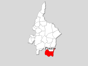 Localização no município de Pinhel