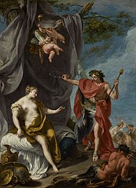 Dionysos en Ariadne 1730-1735 Giambattista Pittoni