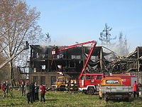 Kamień Pomorski homeless hostel fire