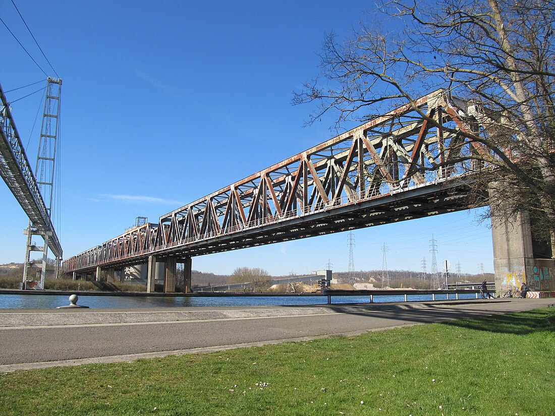 Spoorbrug bij Lieze