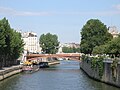 Blick von der Pont de l'Archevêché.