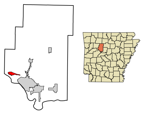 File:Pope County Arkansas Incorporated and Unincorporated areas London Highlighted 0541270.svg