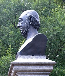 Bust of Conrad Poppenhusen