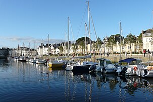 Le port de plaisance de Vannes (Morbihan, France). (définition réelle 3 264 × 2 176)