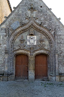 Portail de l'église Saint-Golven (Taupon, Morbihan, France).jpg