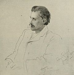 Portrait of Gissing in 1901