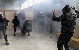 Specialized Unit for Special Tactics in a training exercise. Posebna Enota za Specialno Taktiko med vajo.jpg