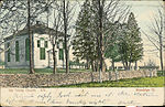 Old Trinity Church in 1907 postcard PostcardOldTrinityChurchBrooklynCT1907.jpg