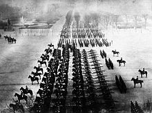 German parade through Paris Prussians parade thru Paris March 1871.jpg