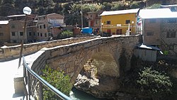 Puente Calicanton silta Yanahuancassa