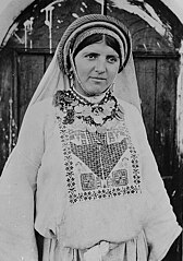 Ramallah woman, c. 1920, Library of Congress