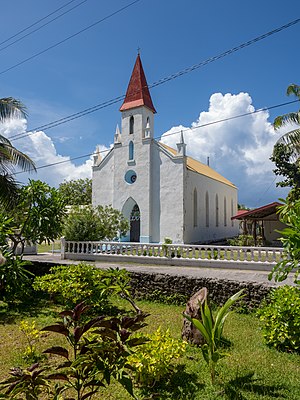 Iglesia de Nuestra Señora de la Paz (Église de Notre-Dame-de-Paix) en Tiputa