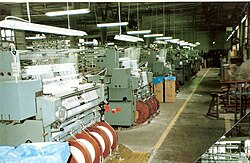 Textile factory (Germany, c. 1975). Raschelei.jpg