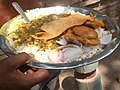 Re 30 (50 cent) Lunch popular with auto drivers