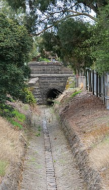 Stone bridge over the Redan Creek