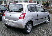 2007–2012 Twingo, achterzijde