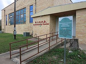 The Rock Island Volunteer Fire Department is housed in a former school.