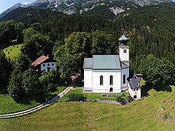 The Romedius Church in Thaur is the starting point of the Romedius pilgrimage