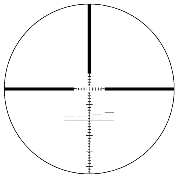 File:S&B P4 reticle at 5x zoom with 1.8 m (6 ft) tall man standing at 2,475 m (2,707 yd).png