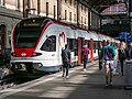 * Nomination S1 train to Laufenburg at Basel SBB railway station --JoachimKohler-HB 01:54, 17 October 2023 (UTC) * Promotion  Support Good quality. --XRay 02:16, 17 October 2023 (UTC)