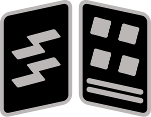 File:SS-Obersturmbannführer Collar Rank.svg