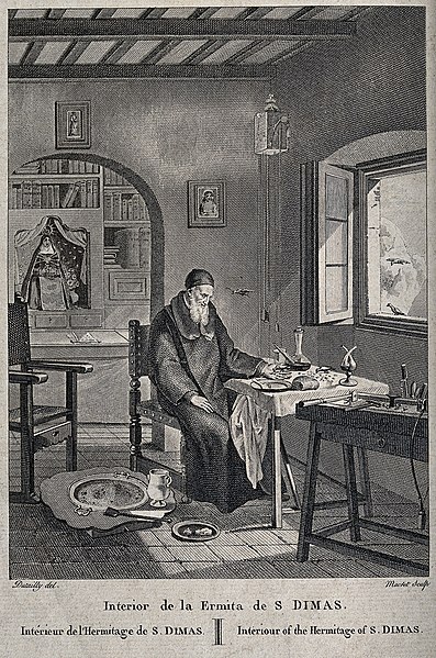 File:Saint Dimas. Line engraving by Macret after Dutailly. Wellcome V0031906.jpg