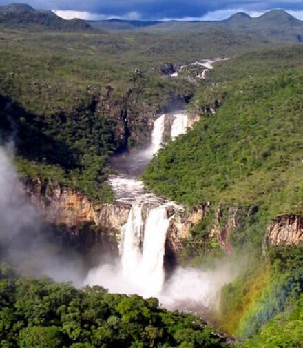 Preto River Waterfall