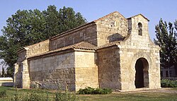Kostel San Juan Bautista, založený v roce 661 n. L