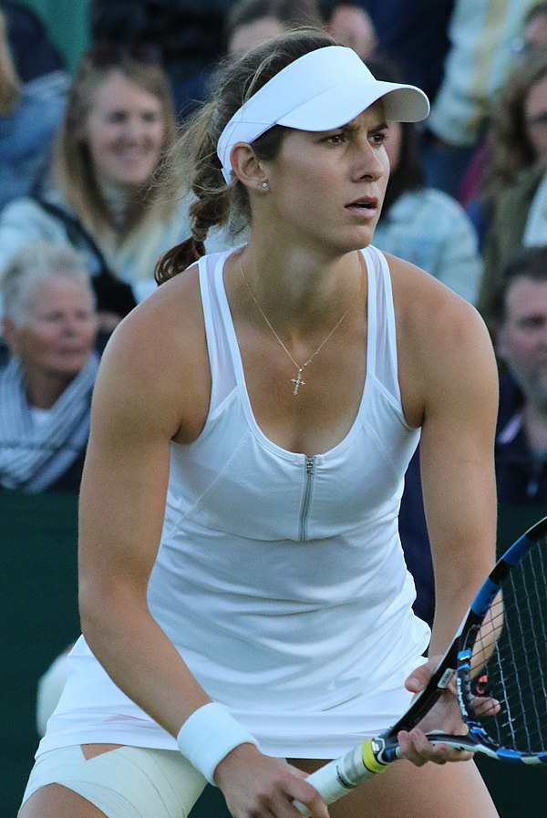 Sanchez in Wimbledon, 2016