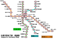 札幌市営地下鉄路線図(SVG版)