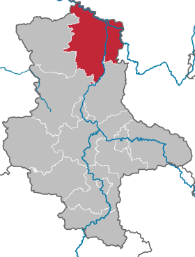 Placering af arrondissementet i Stendal