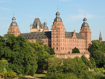 castle Aschaffenburg in germany