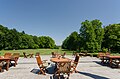 Schloss Blücher Blick von der Terasse