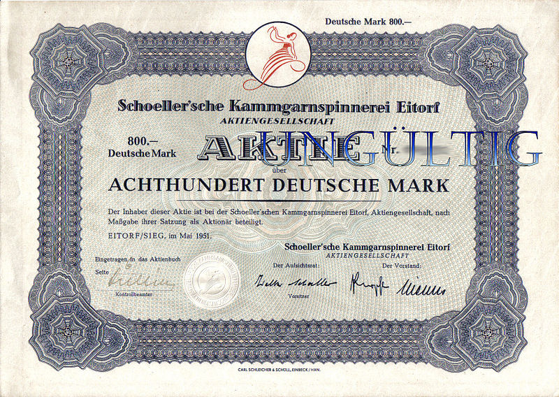 File:Schoeller Aktie.jpg