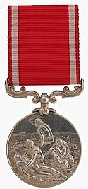 Zilveren medaille uit de regering van George VI