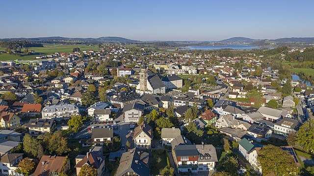 Blick über Seekirchen