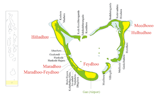 Maradhoo Inhabited island in Addu Atoll, Maldives