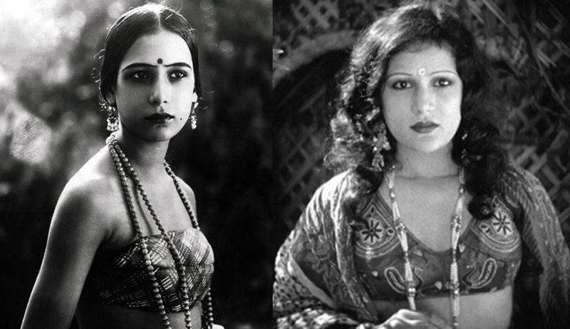 File:Seeta Devi dans Prem Sanyas (1925) et Pranpacha Pash (1929).jpg