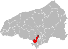 Canton de Canteleu - Carte