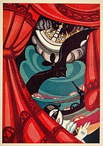 Thumbnail for File:Sergei Soudeikine - Bat Theatre in Moscow, 1922.jpg