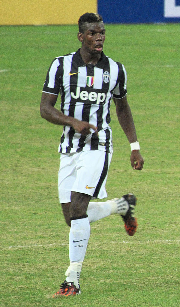 Pogba playing for Juventus in 2014
