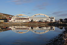 Contemporary view of the airport